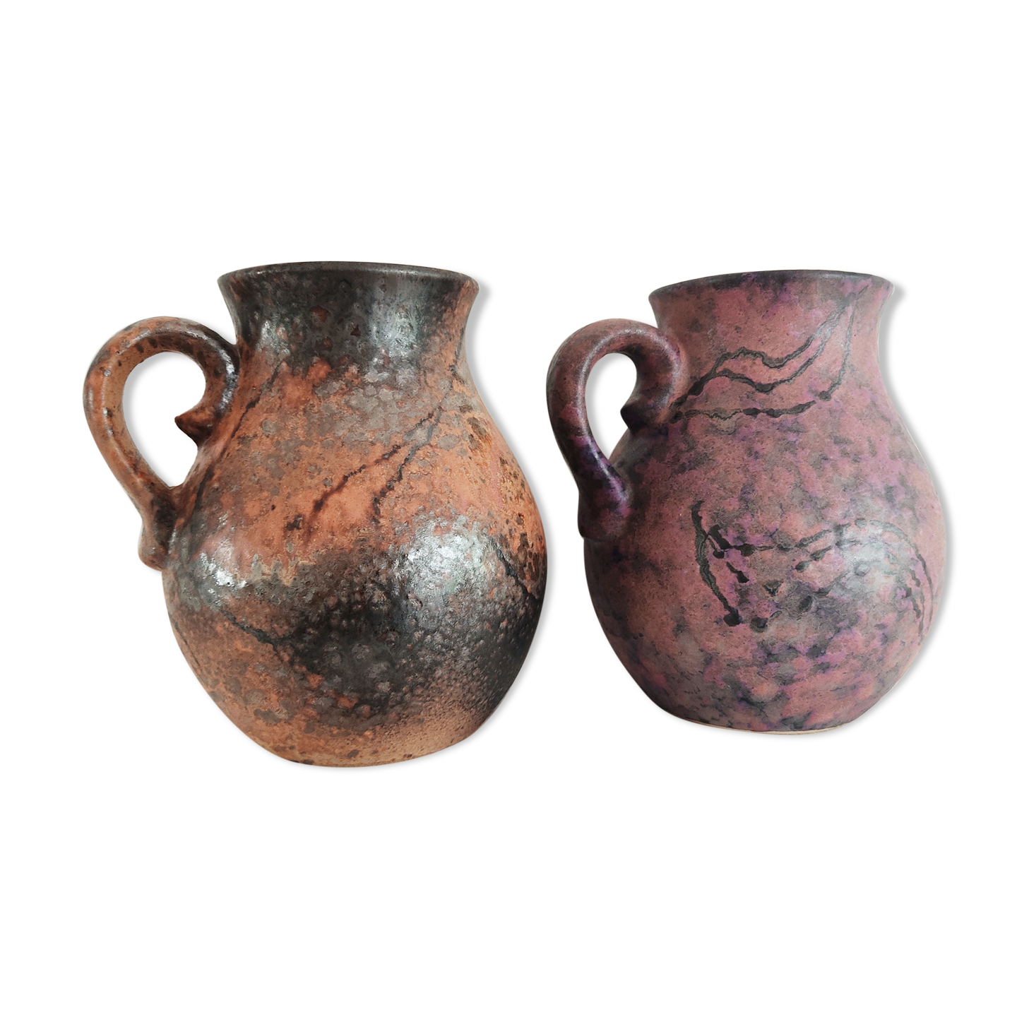 Set of 2 Ruscha vases 1970