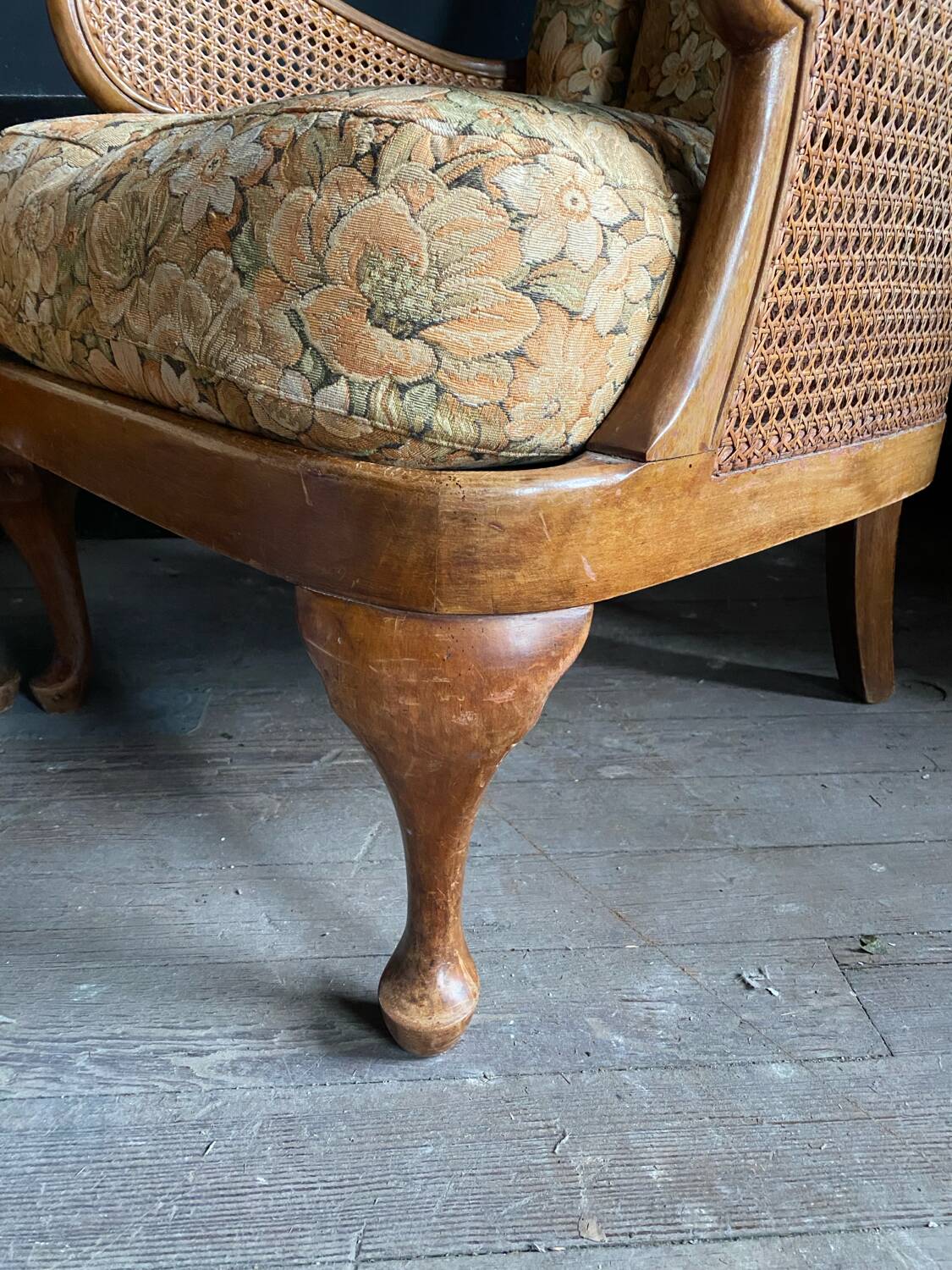 Paire de fauteuils bergère anglais Cannés
