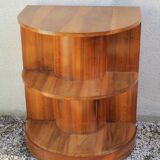 Art deco shelf walnut