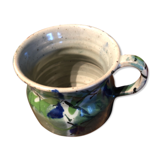 Ceramic milk jar