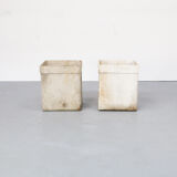 Pair of Eternit planters