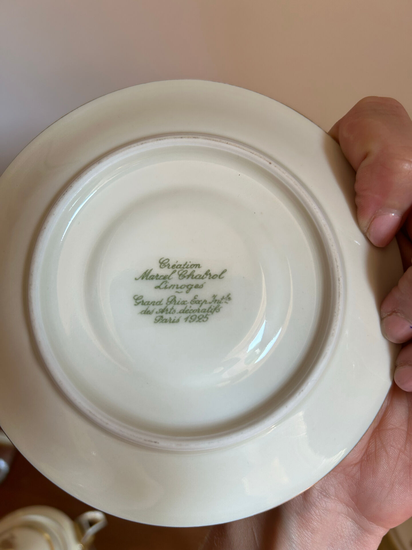 Service à café de limoges par marcel chabrol
