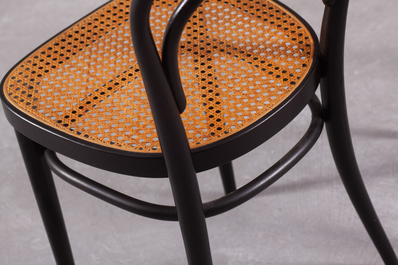 Vintage Thonet No. 214 chairs, Austria, 1970s set of 2