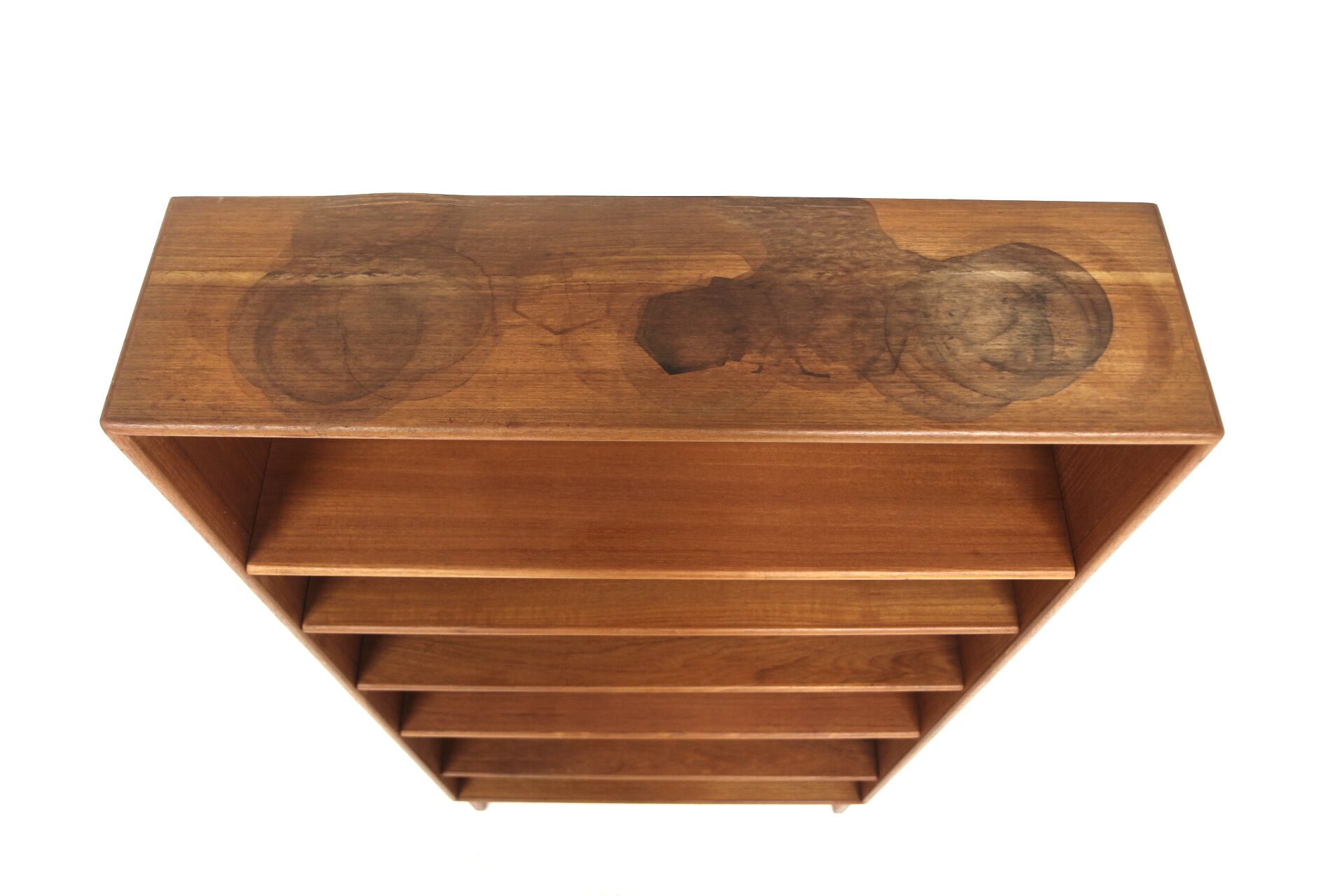 Scandinavian teak library, Wirserums Nya Möbelfabrik, Sweden, 1960