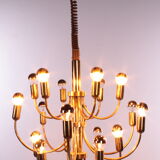 Sciolari Pendant lamp for Boulanger with 18 lights, 1960