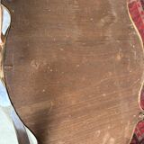 Guéridon ancien Louis XV – marbre rosé et laiton doré – fin XIXᵉ siècle