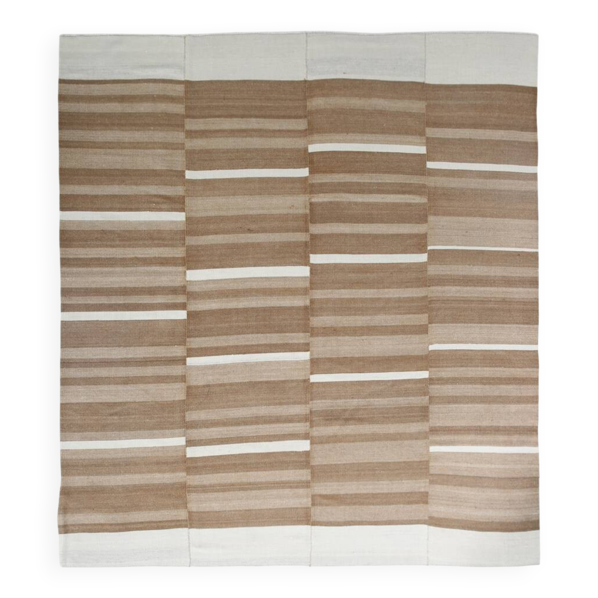 10x10 Bronze Beige Square Vintage Rug, 300x321Cm