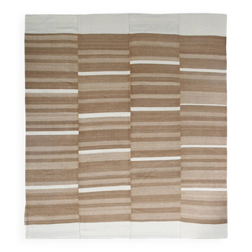 10x10 Bronze Beige Square Vintage Rug, 300x321Cm