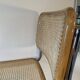 Chaise – Made in Italy – acier Chaise stchromé & cannage