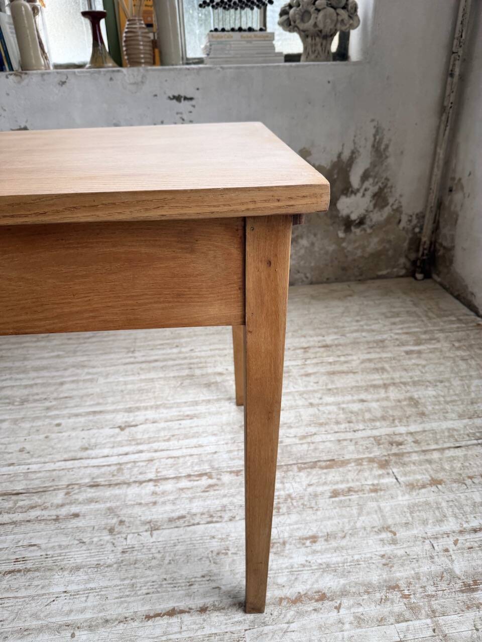 Oak veneer desk 1950