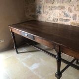 Oak draper's table 1900