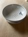 Fruit strainer in earthenware, Pornic, lily flower design.