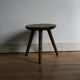 Tripod stool, produced in the Vosges (Gérardmer), 1950s.