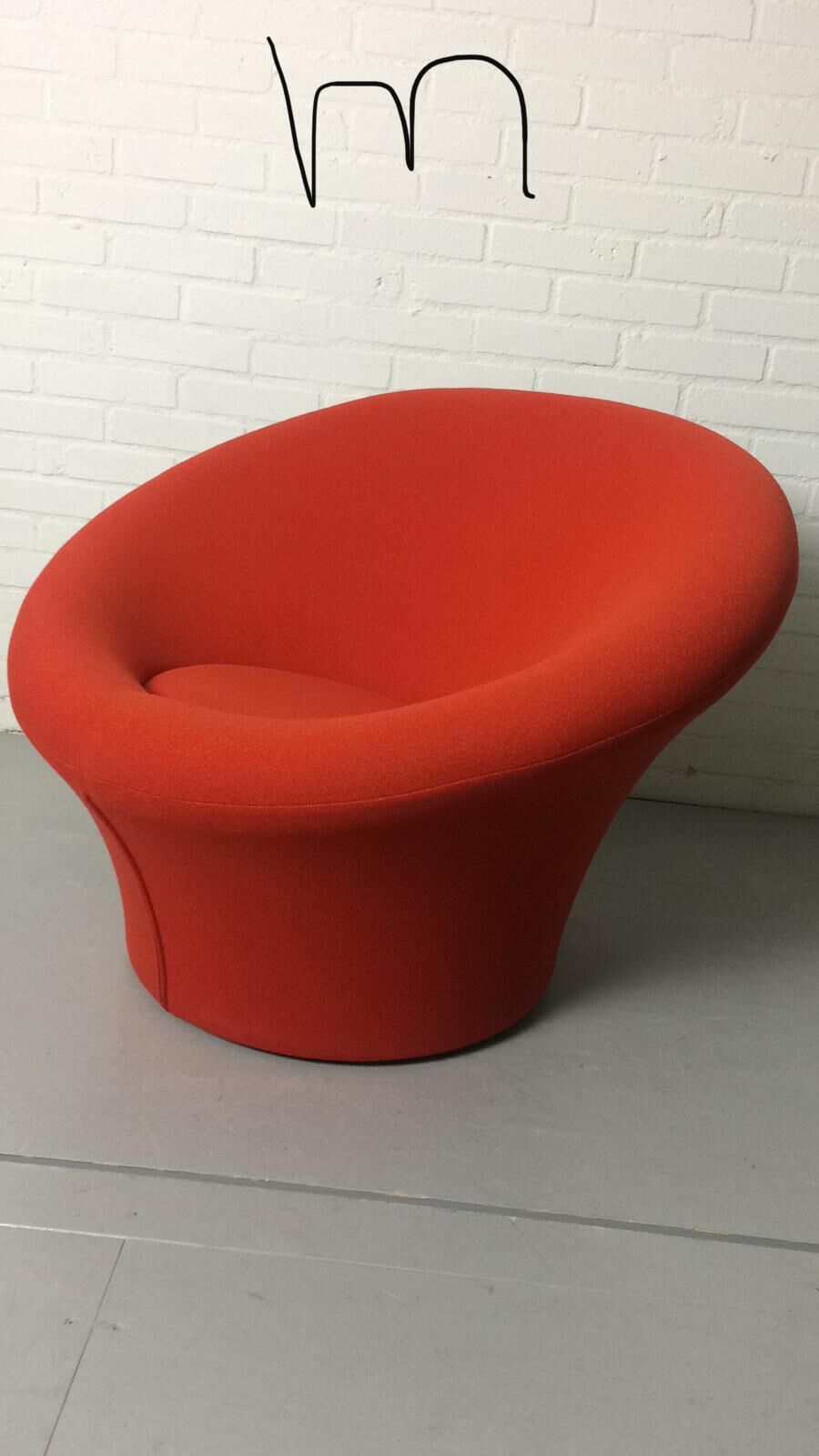 Artifort Mushroom armchair F 560 by Pierre Paulin
