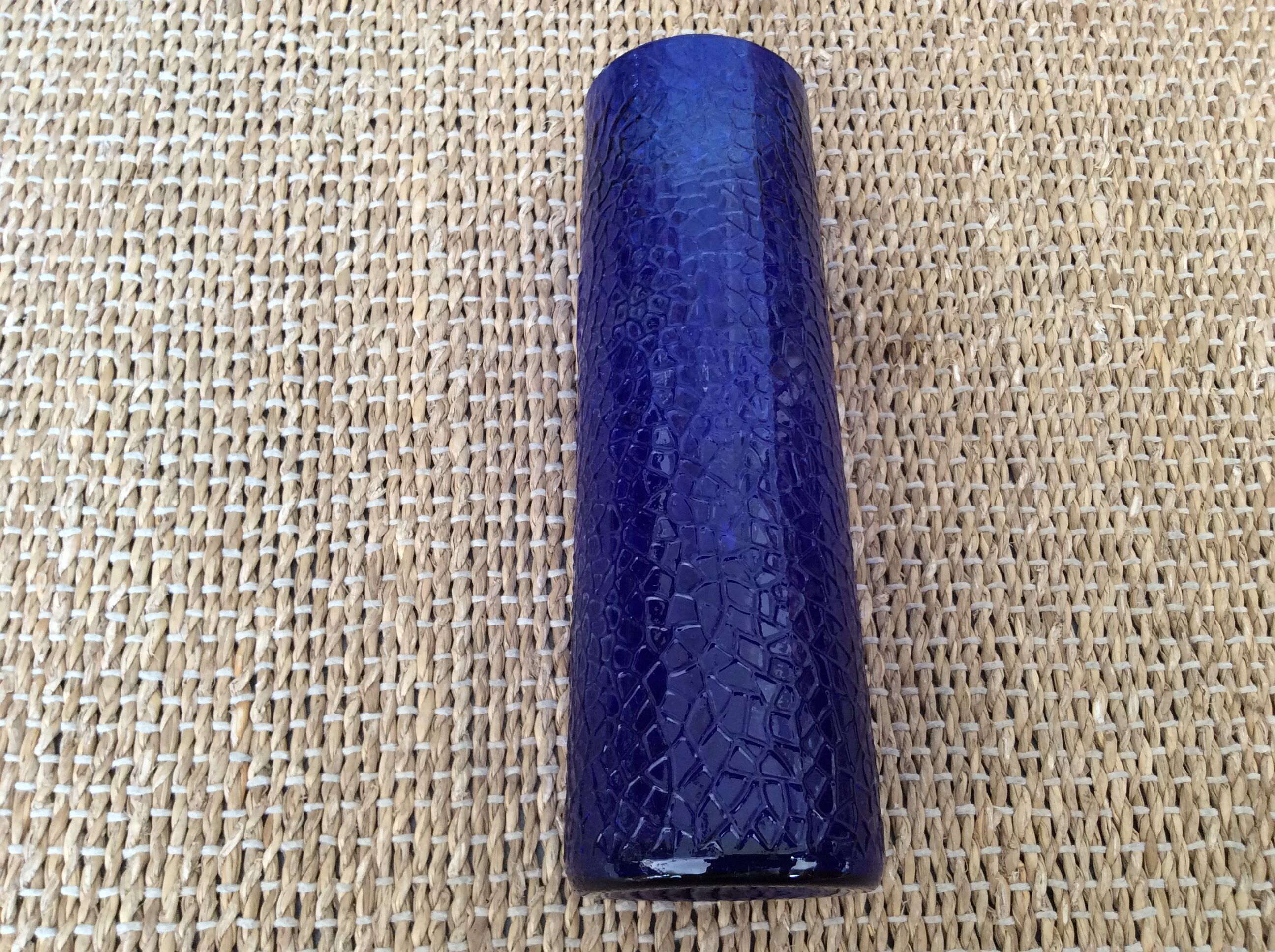 Blue vase