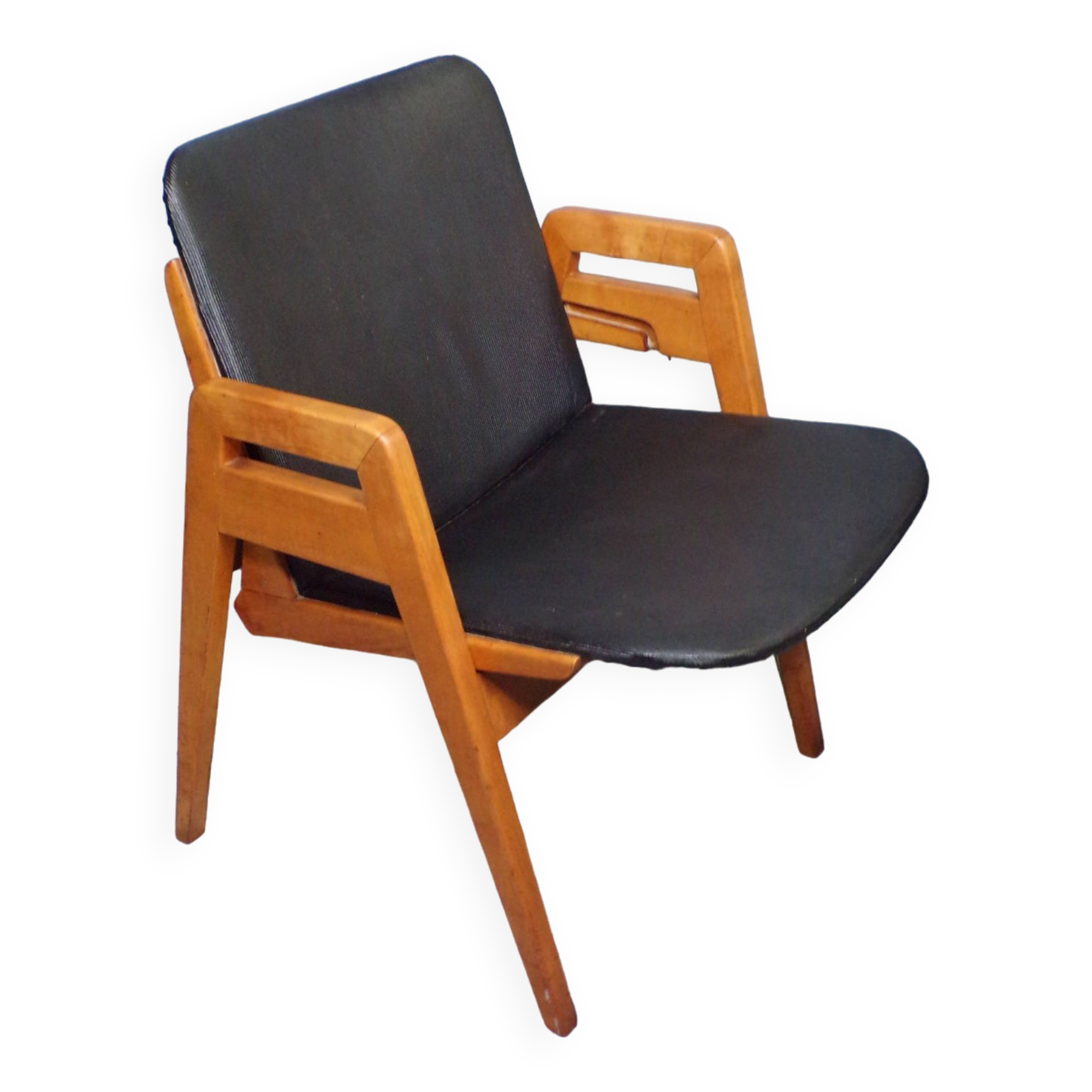 Fauteuil vintage suisse Aermo à système