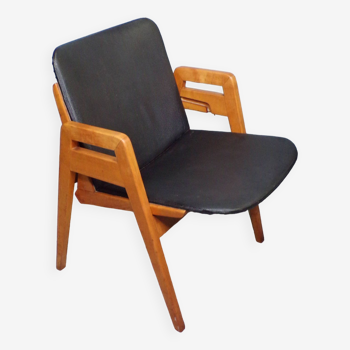 Vintage Swiss Aermo system armchair