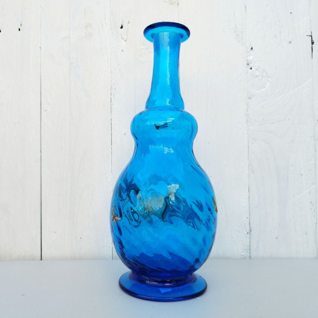 vintage Legras enamelled bottle