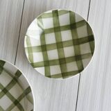 Two flat salad bowls from Moulin des Loups