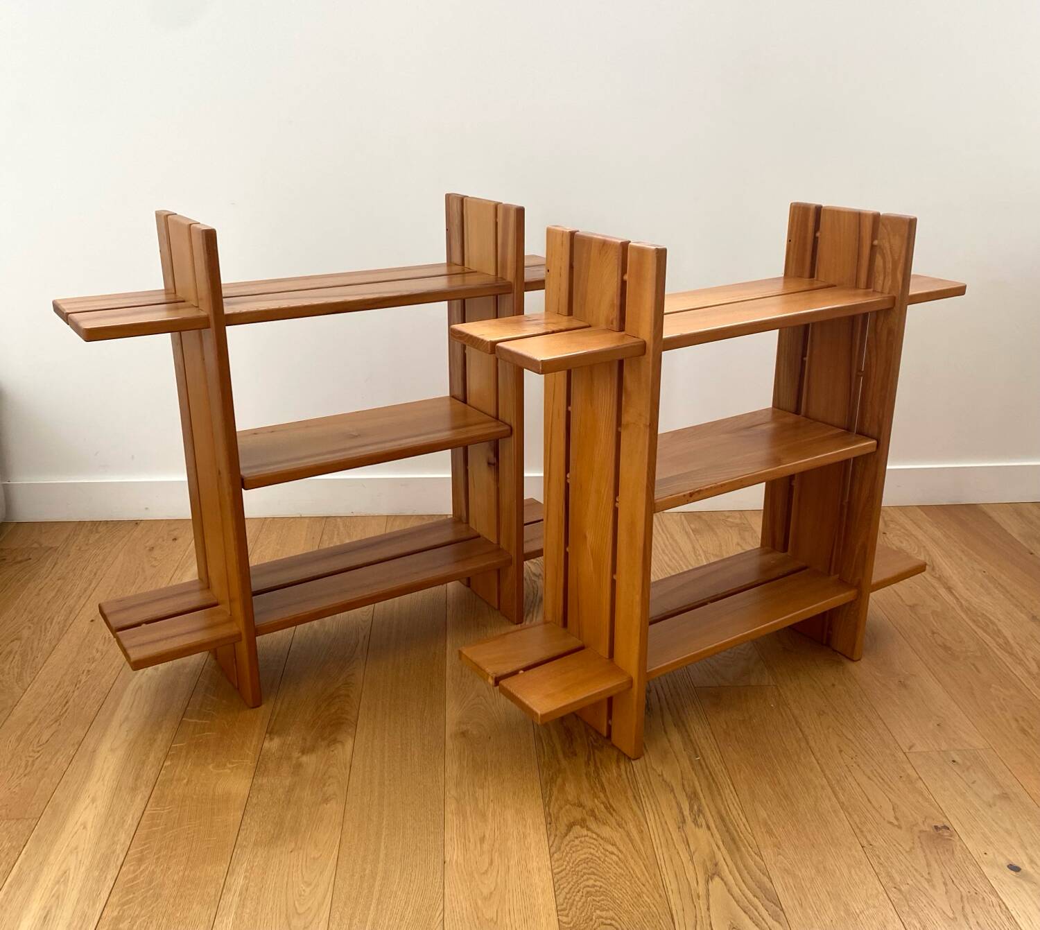 Elm bookcases from Maison Regain