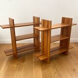 Elm bookcases from Maison Regain