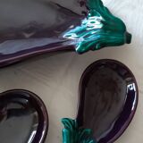Service signed Vallauris, flat - 4 raviers, good condition