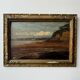 Oil panel Priory of Dinard Saint-Servan-sur-Mer René Sergent 1921