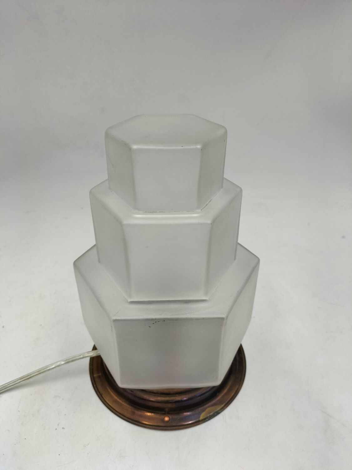 Art Deco table lamp "skyscraper"