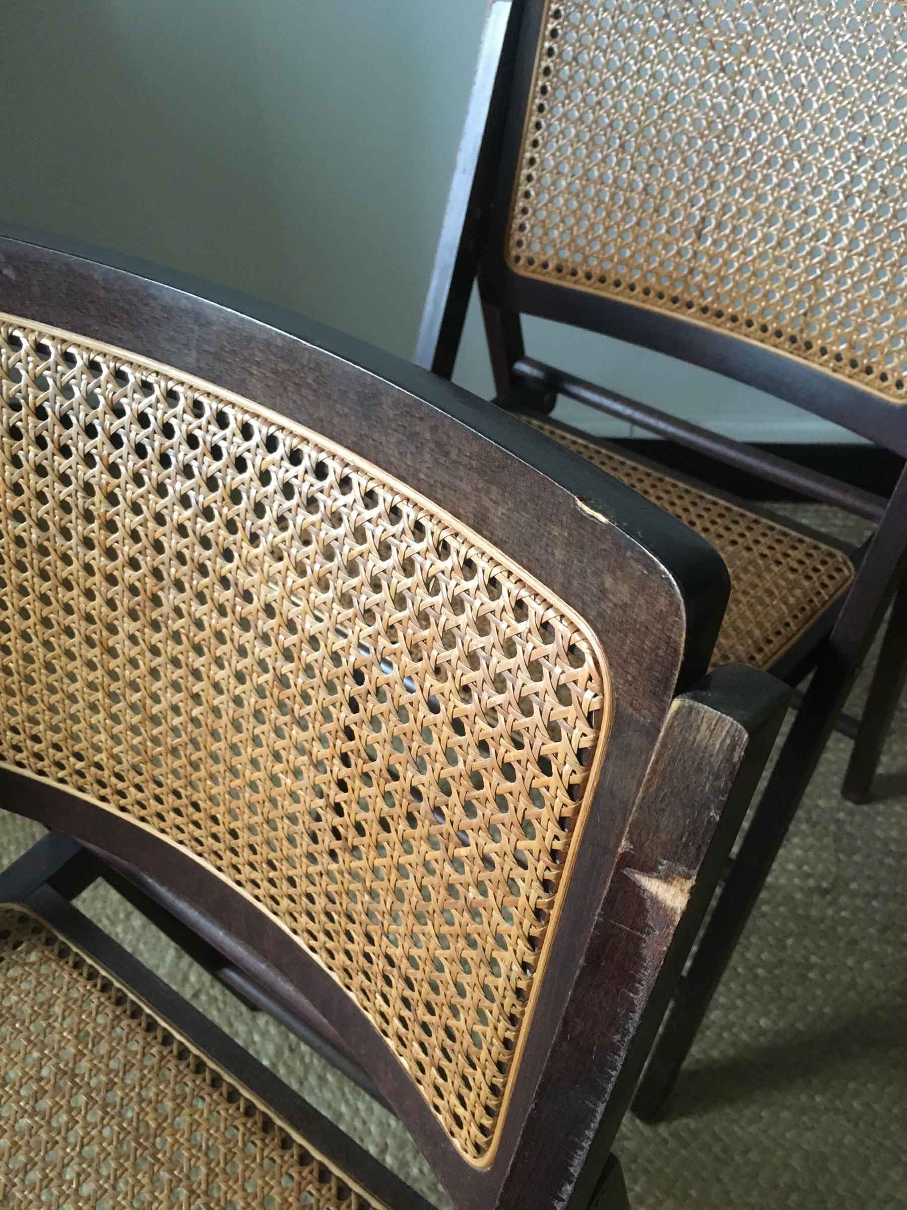 Canning folding chairs