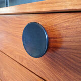 6-drawer chest of drawers in rosewood, 1960s-70s