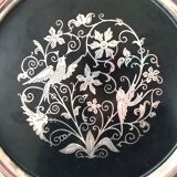 Plateau Métal argenté Oneida USA