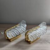 Pair of wall lamps by Carl Fagerlund, Sweden, 1960s