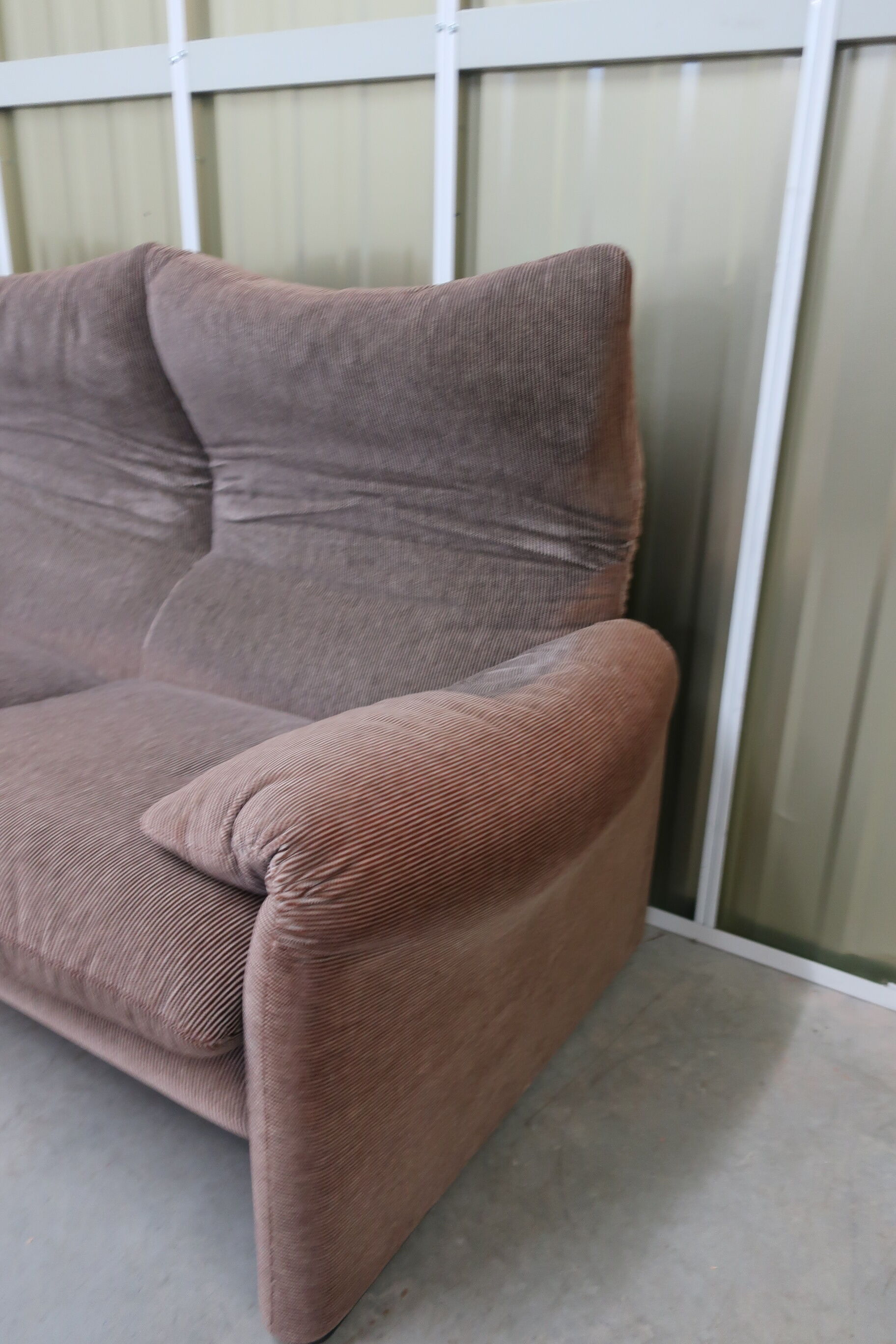 Maralunga sofa 3-seater Cassina 80/90 edition