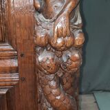 Buffet à  4 portes sculpté