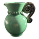 Art Deco celadon pearl pitcher