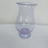 Large vase, photophore Biot ( purple )
