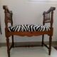 Zebra bench