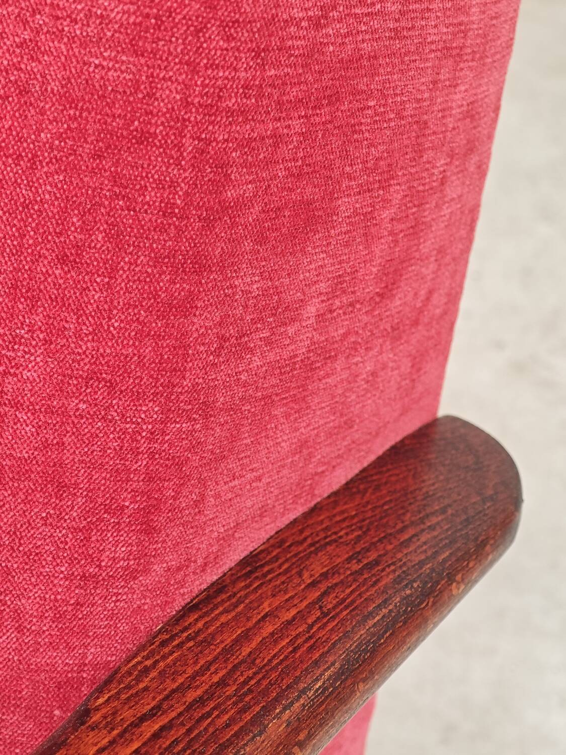 H410 Type C Powder Pink Armchair by Jindrich Halabala for Thonet 1930