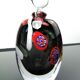 Maxence Parot - Unique Opaline and Gold Color Transparency Bottle - Glass