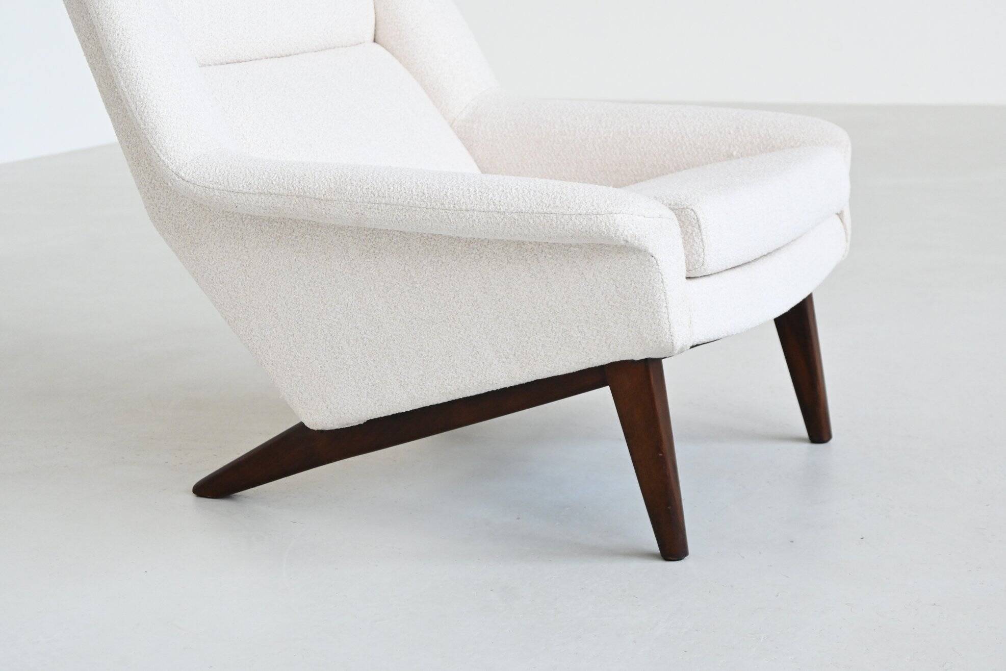 Fauteuil lounge Folke Ohlsson modèle 4410 Fritz Hansen Danemark 1960