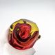 Murano Vase Organic Red Yellow 21cm 1.1kg