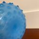 Vase en opaline florentine turquoise