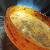 Coupe en verre marmoréen de Lorraine