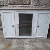 Patinated fir placard