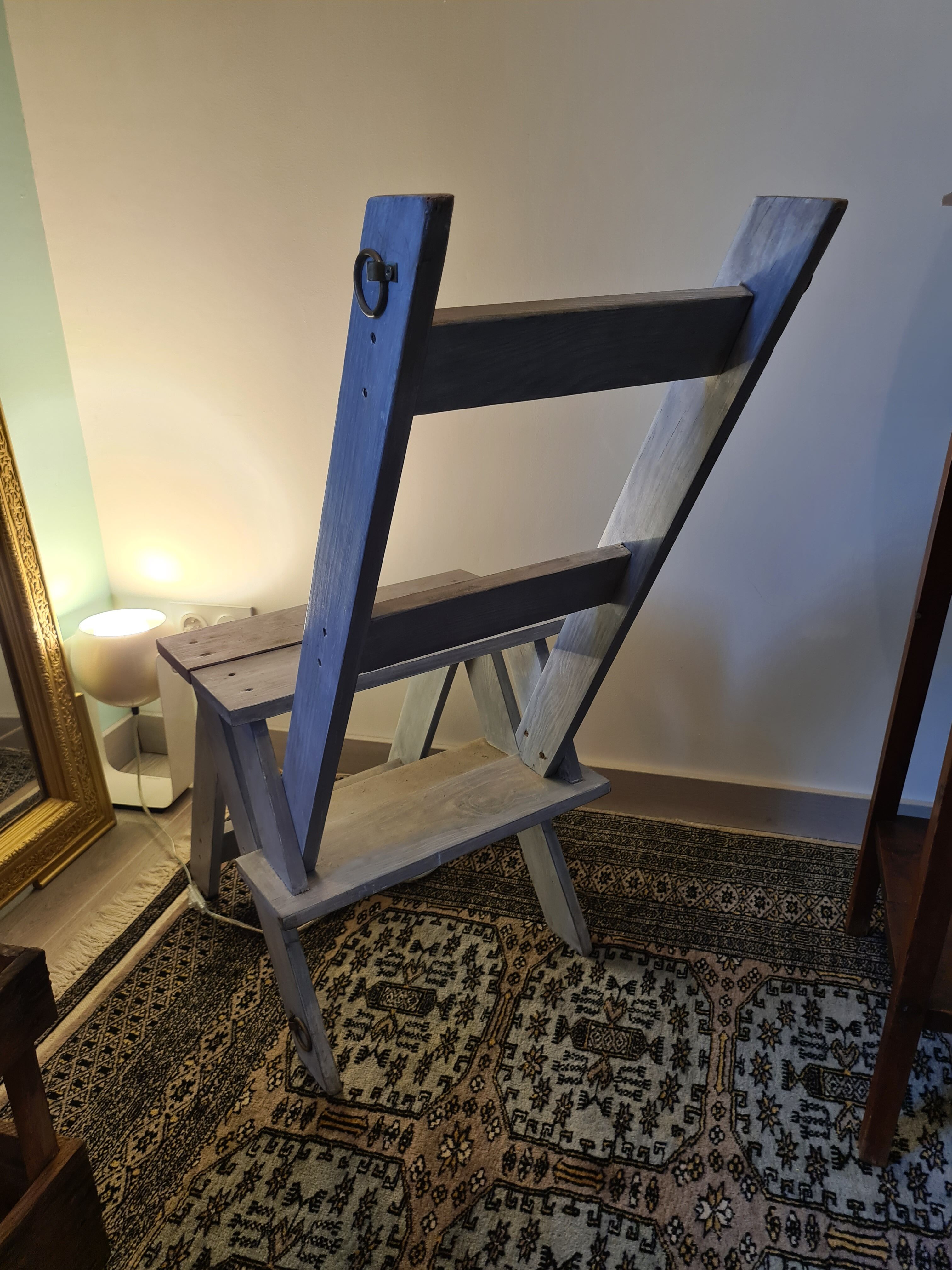 Vintage stepladder chair