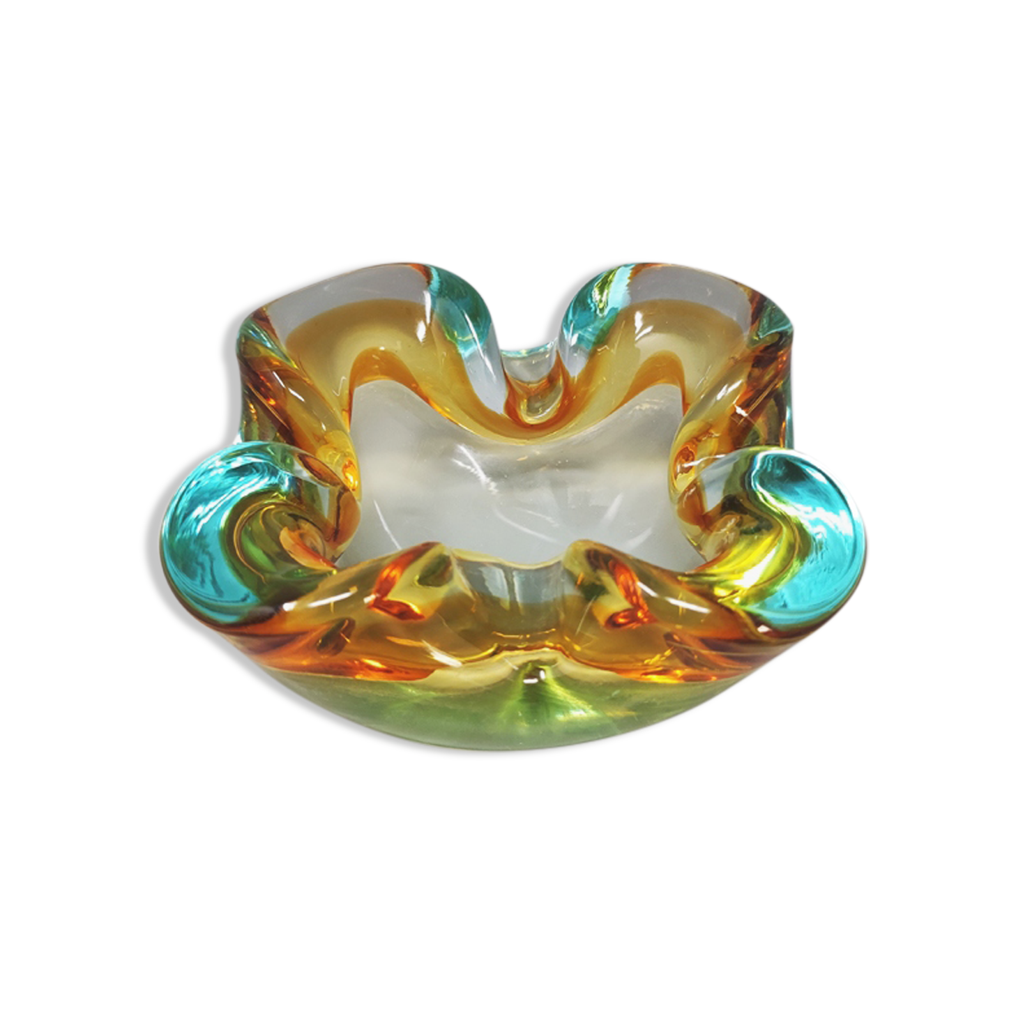 Ashtray by Flavio Poli for Seguso 1960