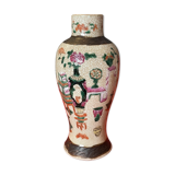 Ancient Asian porcelain vase