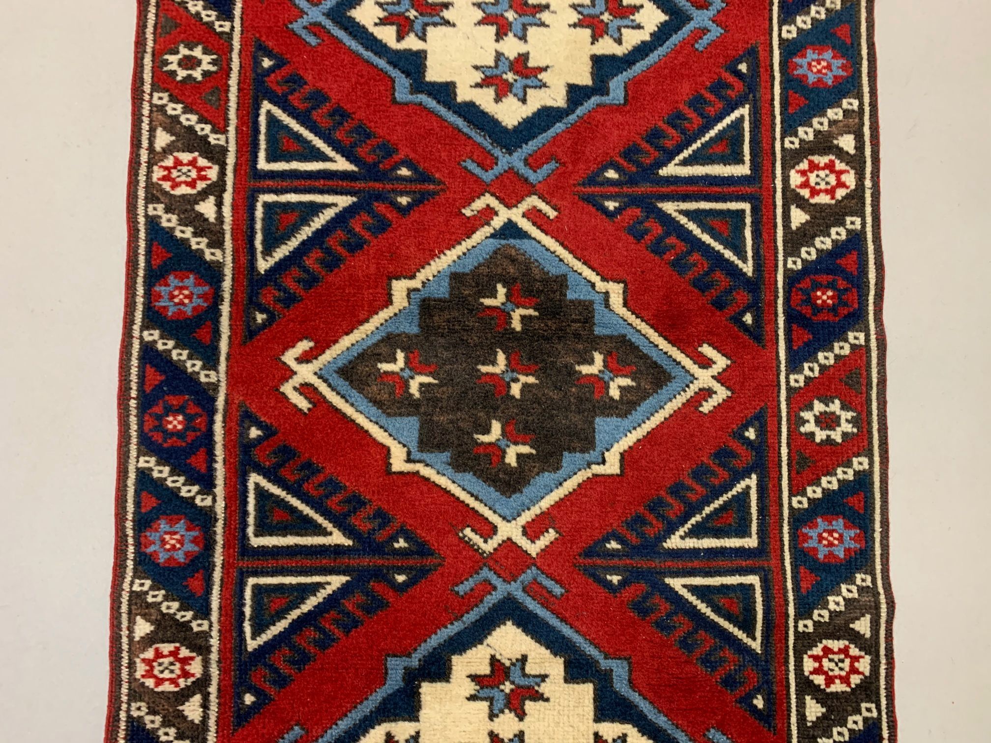 Turkish Runner 276x75 cm Tribal Rug