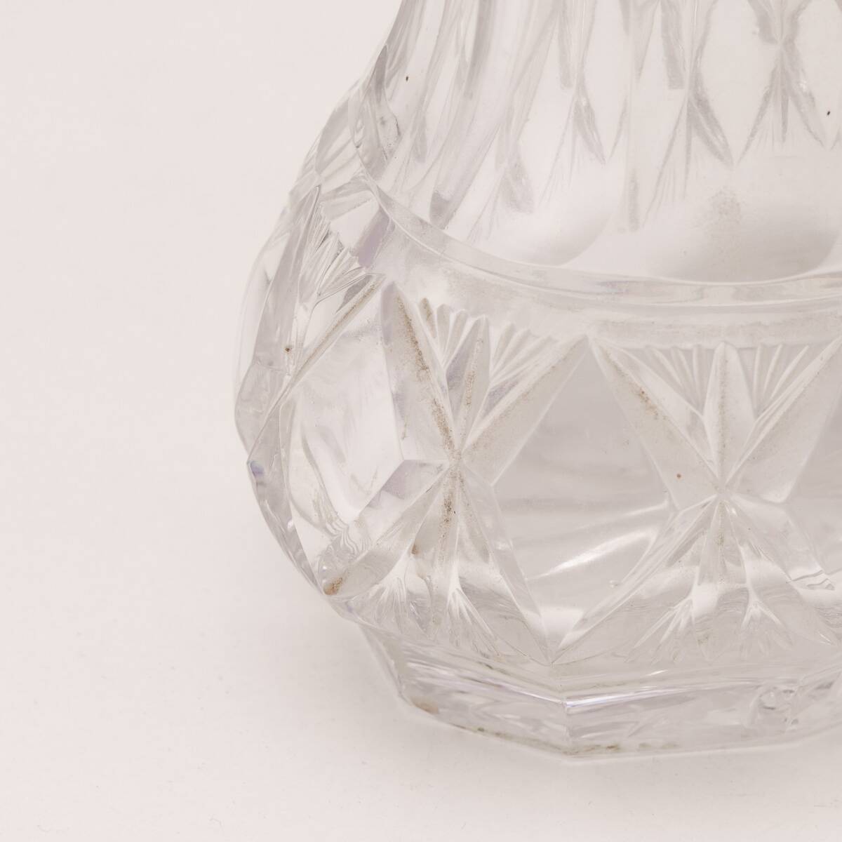 Antique 19thC Regency Solid Silver & Cut Glass Scent Bottle, London c.1812