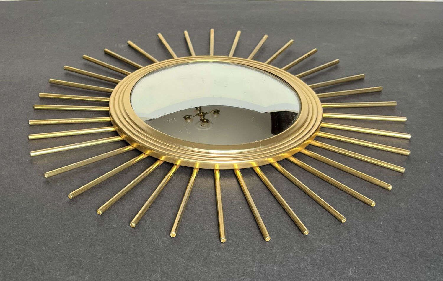 Sun mirror witch's eye brass